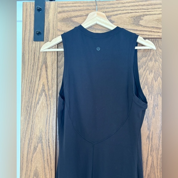 Lululemon All Aligned Midi Dress, Black, 8 - Picture 3 of 4